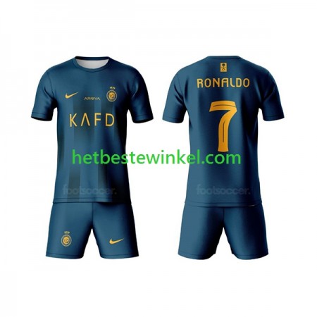 Al-Nassr Ronaldo 7 Voetbalshirts Kind Uit 2023-24